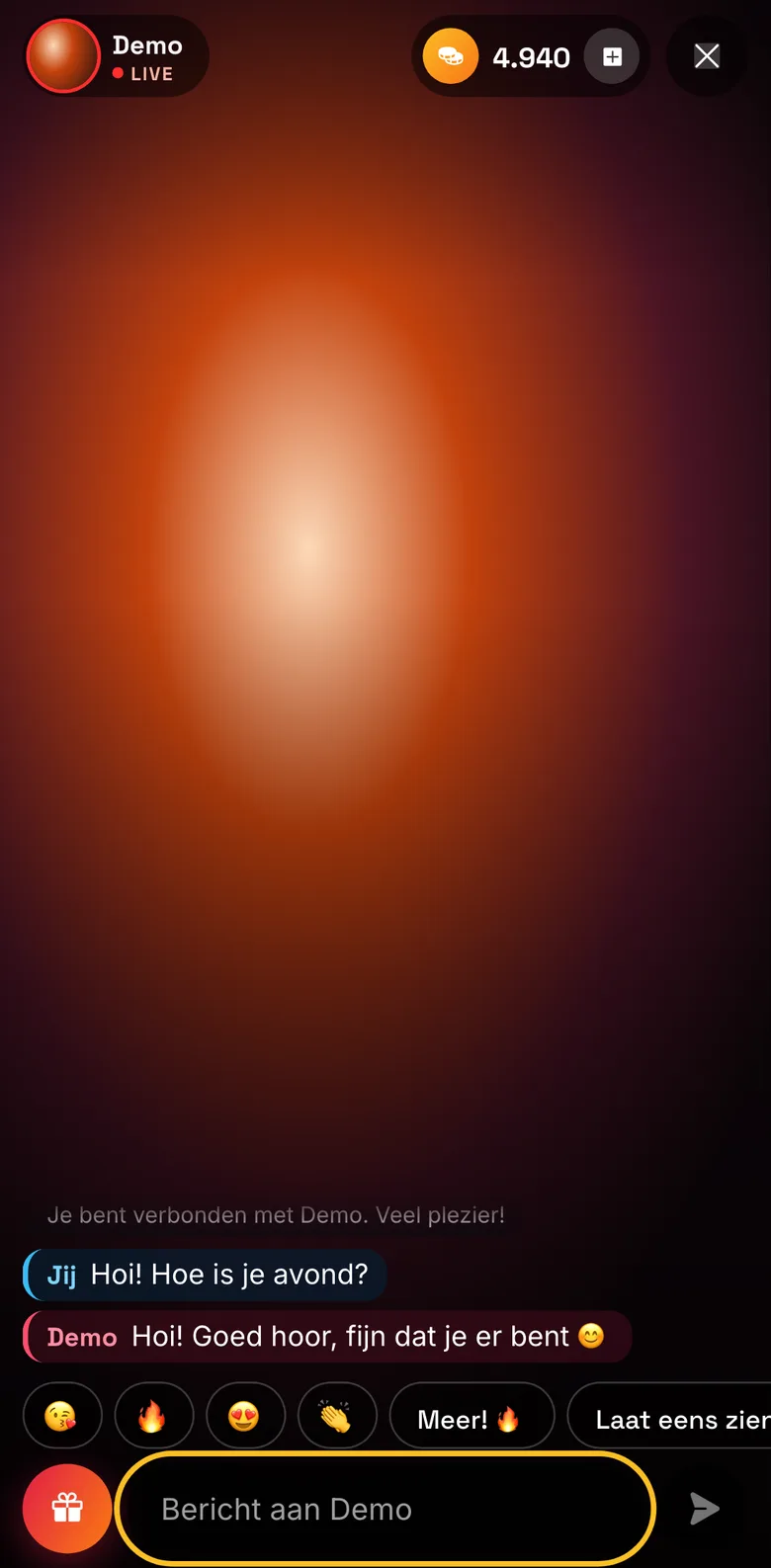Chatter, sur téléphone